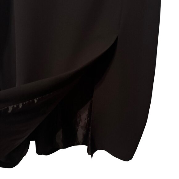 Emma James Black  Skirt With Decorative Chain Detail For Women Size 20W - Picture 8 of 12